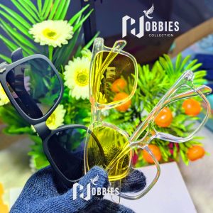 হোয়াইট সানগ্লাস নাইট ভিশন স্মার্ট সানগ্লাস ব্লাক